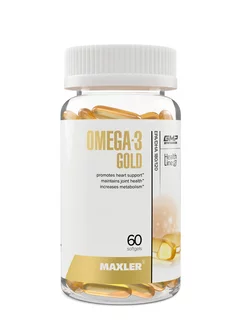 Жирные кислоты в капсулах Omega-3 Gold US 60 шт