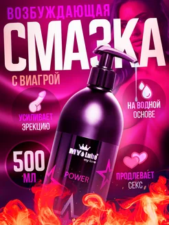 Интимная смазка возбуждающая POWER XL 500 мл