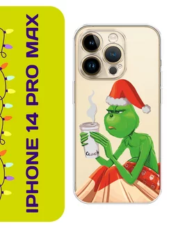 Новогодний чехол на iPhone 14 Pro Max