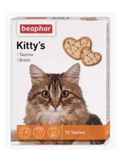 Кормовая добавка, Витамины для кошек Kitty s Taurine Biotin