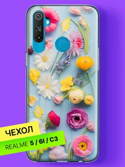 Чехол на realme 5 realme 6i realme C3