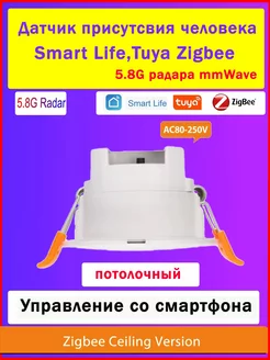 Датчик присутствия человека радара mmWave.Tuya ZigBee