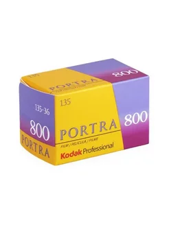 Фотопленка Portra 800 цветная 35мм 36 кадров