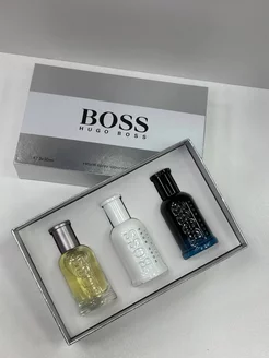 Подарочный мужской набор Hugo Boss Bottled 3x30 ml (90мл)