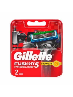 Сменные кассеты для бритья Fusion ProGlide Power RED, 2 шт