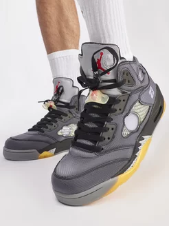 Кроссовки Air Jordan 5 Retro Off-White Black