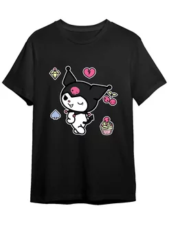 Футболка с принтом Hello Kitty Куроми