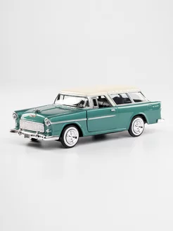 Игрушка детская машинка металлическая Chevy Bel Air Nomad 55