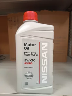 Масло моторное NISSAN MOTOR Oil 5w30 1л