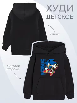 Детское худи Sonic Соник Синий Еж Мультсериал Мульт