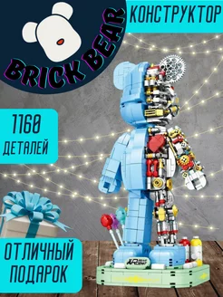 Конструктор Робот Медведь BearBrick 6302 1160 дет