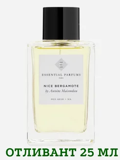 ESSENTIAL PARFUMS PARIS Nice Bergamote Отливант 25 мл