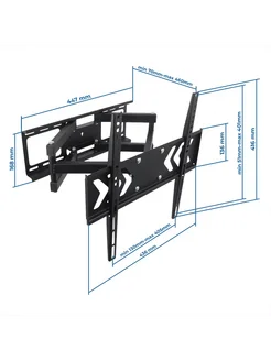 Кронштейн для телевизора настенный 32- 65