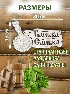 Табличка для бани и сауны именная Санек прикольная