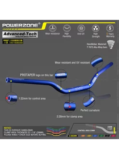 Руль на мотоцикл питбайк Pro Taper EVO 22 28 мм