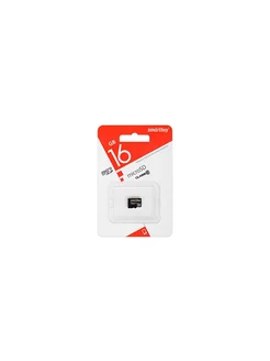 Карта памяти microSDHC 16 ГБ [SB16GBSDCL10-00LE]