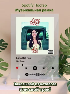 Постеры spotify Lana Del Rey - Get free