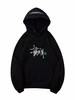 Худи с Капюшоном Оверсайз Кофта с вышивкой бренд Stussy продавец Продавец № 969915