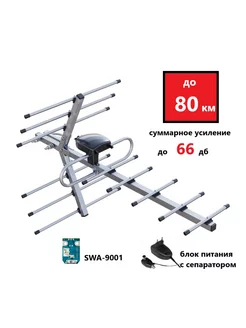 Антенна ТВ « Орбита-12-9 » до 80км