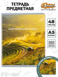 Тетрадь предметная по английскому языку, 48 листов в клетку