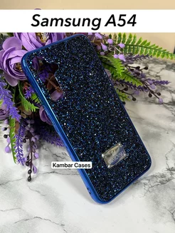 Блестящий с кристаллами чехол на Samsung A54 Swarovski