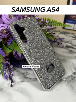 Блестящий с кристаллами чехол на Samsung A54 Swarovski