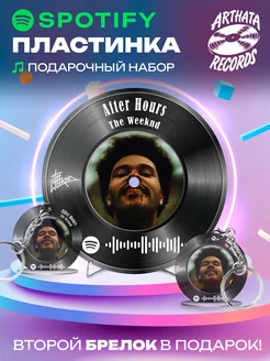 Постер The Weekend, брелок спотифай The Weekend -After Hours