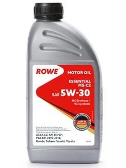 ESSENTIAL SAE 5W-30 MS-C2 1л