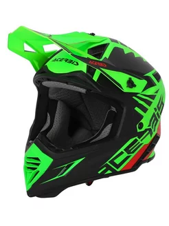 Шлем X-TRACK 22-06 Fluo-Green Black XXL