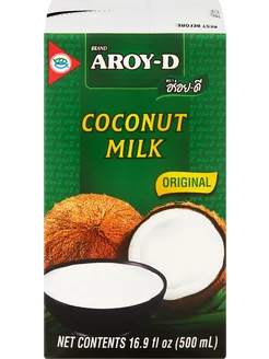 Кокосовое молоко Aroy-D Coconut Milk 17-19% 500мл