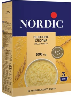 Хлопья Nordic Пшенные 500г