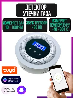 Датчик утечки бытового газа с WIFi