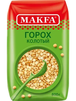 Горох колотый MAKFA шлифованный 800г