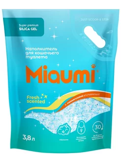 Силикагелевый наполнитель Silica Gel Fresh Scented 3,8л