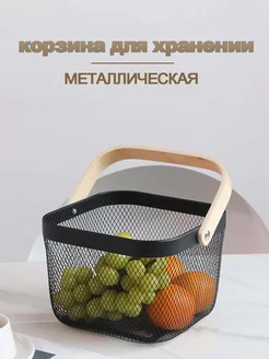 Корзина металлическая для хранения