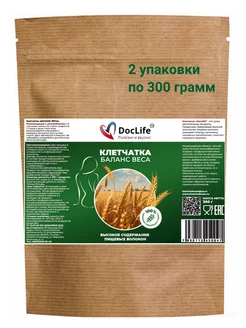 Клетчатка 600г, Баланс веса