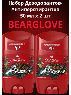 Дезодорант мужской стик Bearglove 50 мл 2шт