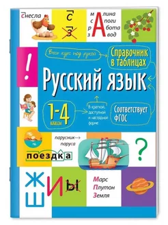 Справочник в таблицах Русский язык 1-4 классы