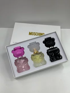 Набор духов Moschino toy boy 3х30мл Мишки