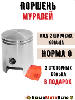 Поршень Муравей 2 широких кольца норма 0