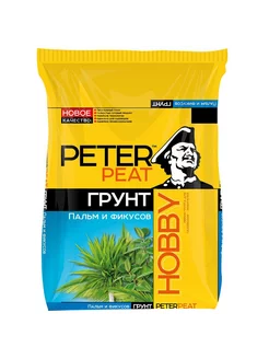 Грунт Hobby для пальм и фикусов 5 л Peter Peat