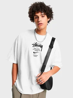 Оверсайз футболка Stussy (стаси)