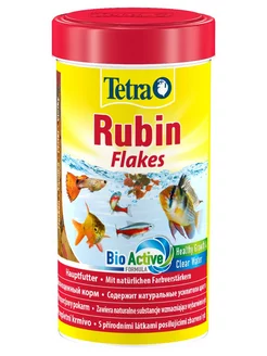 Корм для рыб Rubin Flakes 100мл хлопья для окраса