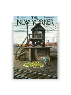 Постер, Плакат, Интерьер, Обложка The New Yorker Нью-Йоркер