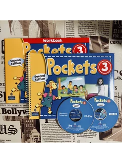 Комплект Pockets 3 2nd edition SB+WB+2CDs