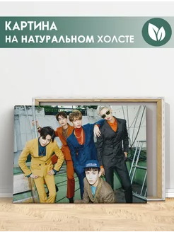 Картина SHINee k-pop Шайни Корейская группа (5) 30х40 см