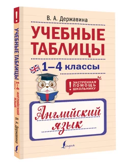 Учебные таблицы. Английский язык. 1-4 классы