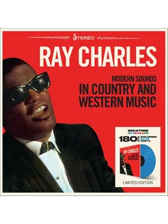 Ray Charles Country And Western Music Blue Vinyl (LP)