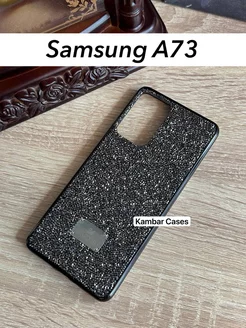 Блестящий с кристаллами чехол на Samsung A73 Swarovski