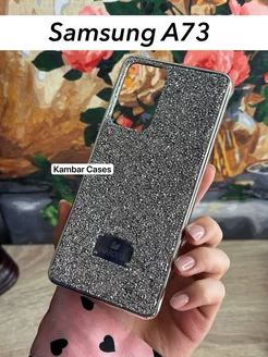 Блестящий с кристаллами чехол на Samsung A73 Swarovski